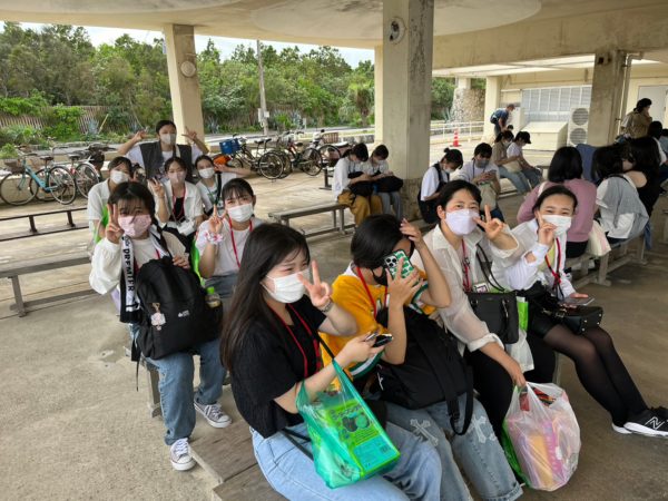 【石垣島修学旅行3日目　竹富島観光】竹富島に到着