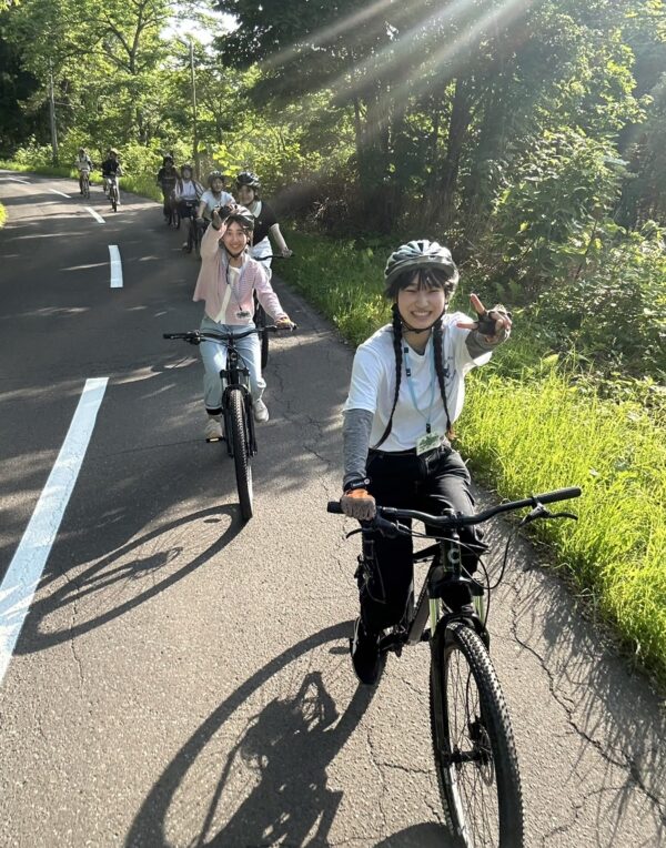 【北海道修学旅行2日目サイクリング】
