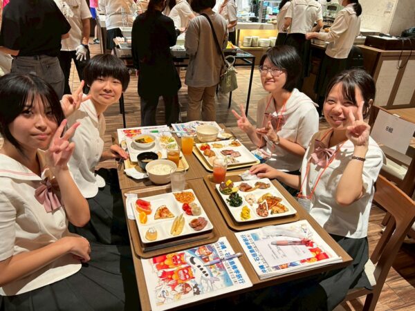 【修学旅行1日目】夕食