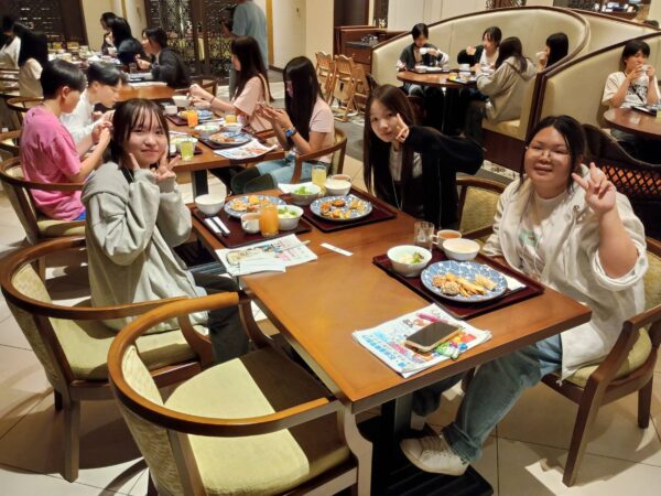 【修学旅行2日目】夕食