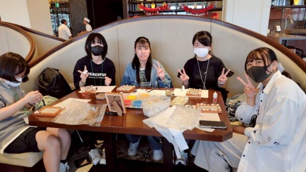 【修学旅行3日目】フォトフレーム、ジェルキャンドル作り