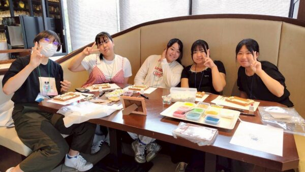 【修学旅行3日目】フォトフレーム、ジェルキャンドル作り