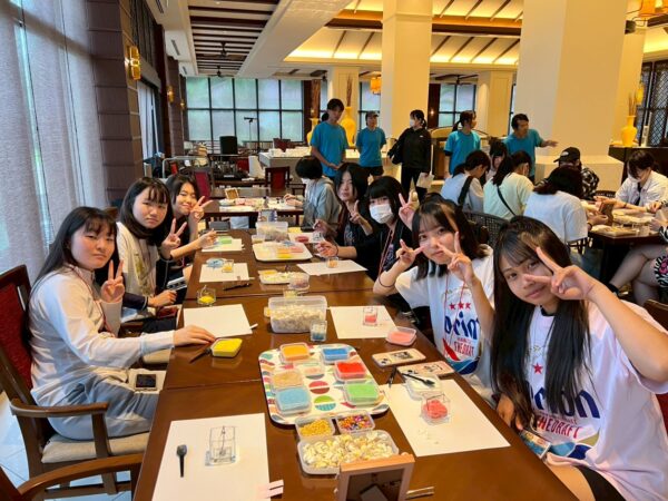 【修学旅行3日目】ジェルキャンドル作り