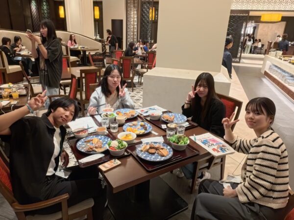【修学旅行2日目】夕食