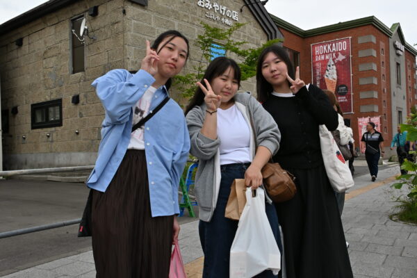 【北海道修学旅行3日目小樽にて班別自主研修】