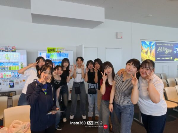 【北海道修学旅行1日目空港】