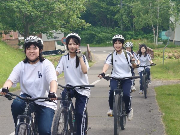 【北海道修学旅行2日目選択体験サイクリング】