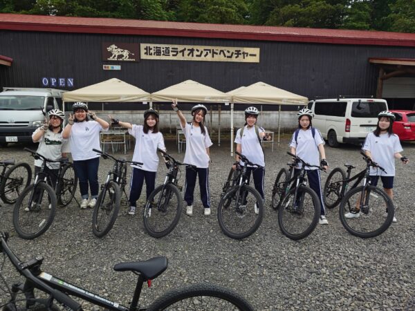 【北海道修学旅行2日目選択体験サイクリング】